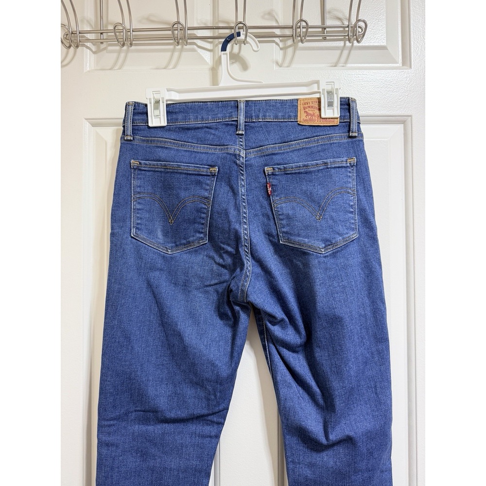 LEVIS Jeans Sz 8 W29 L30 Classic Mid Rise Skinny - Picture 5 of 11
